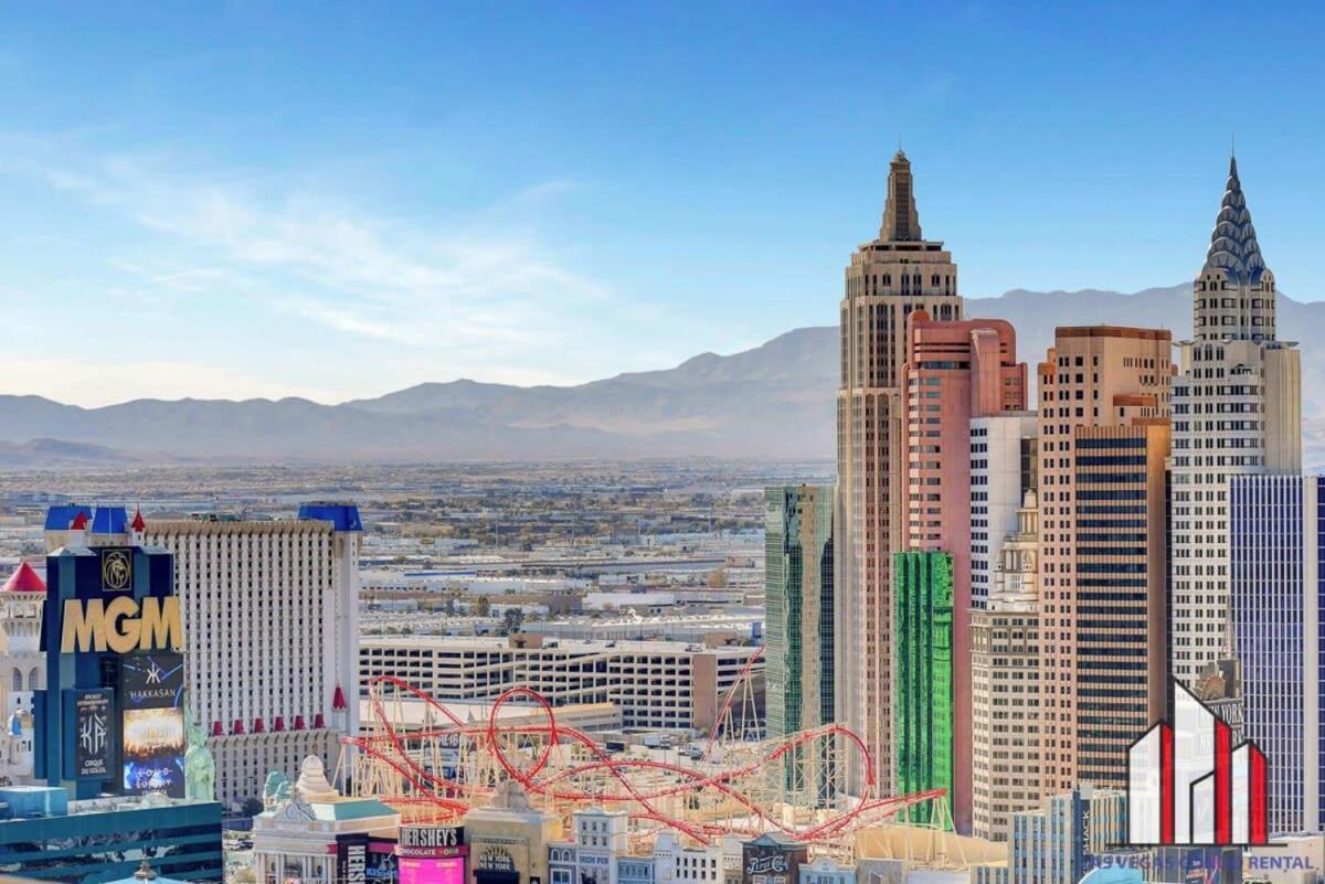 Mgm Signature-29-617 F1 Track & Strip View Balcony Las Vegas Kültér fotó