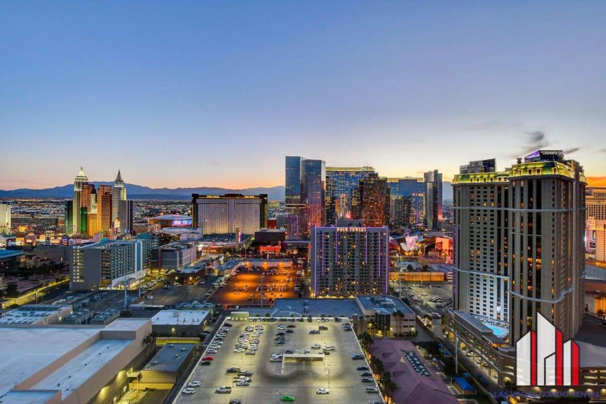 Mgm Signature-29-617 F1 Track & Strip View Balcony Las Vegas Kültér fotó
