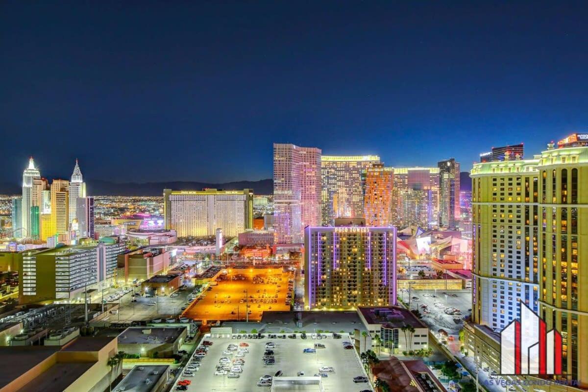 Mgm Signature-29-617 F1 Track & Strip View Balcony Las Vegas Kültér fotó