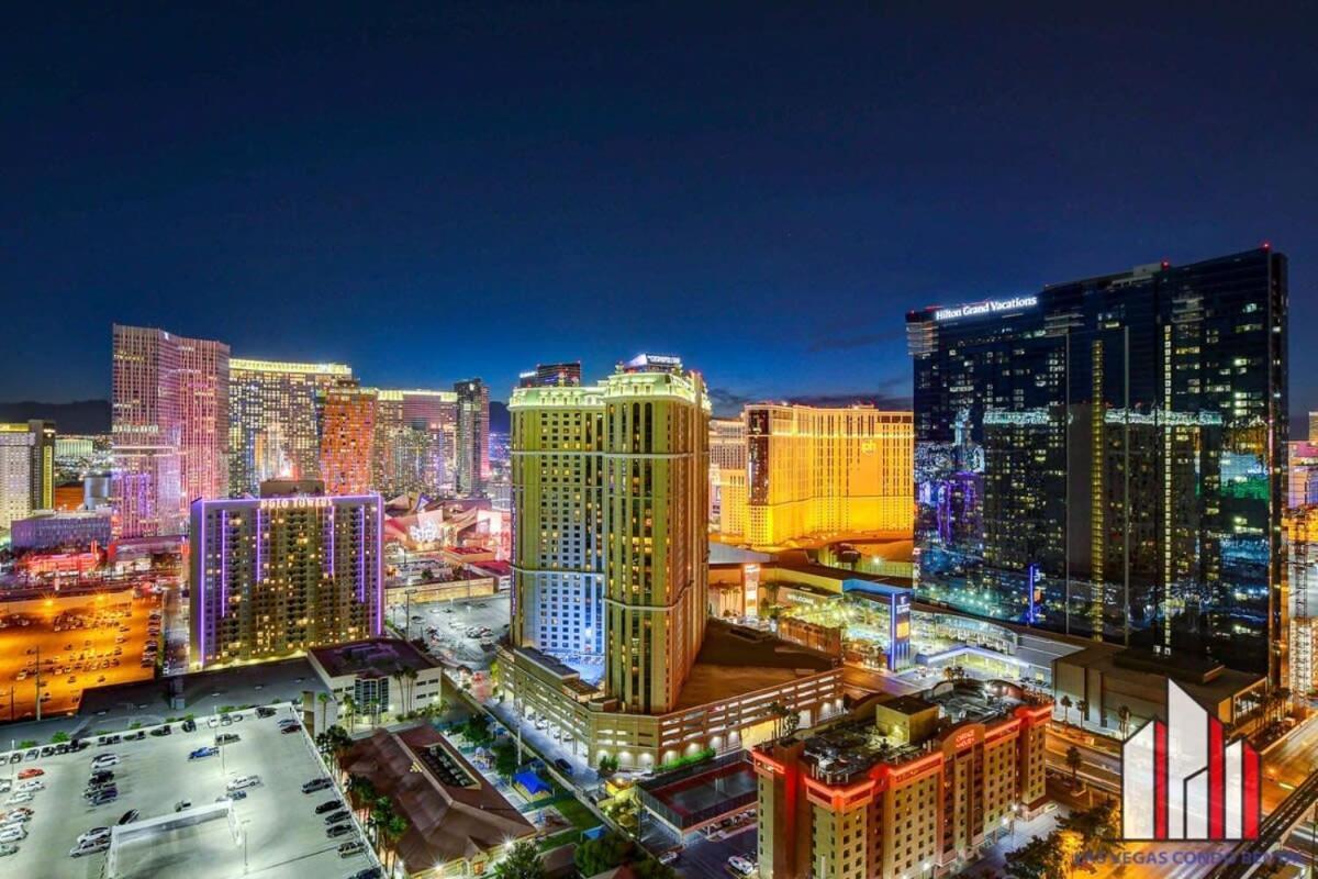 Mgm Signature-29-617 F1 Track & Strip View Balcony Las Vegas Kültér fotó