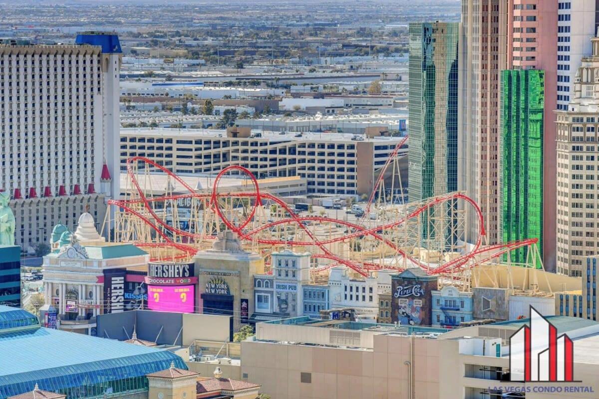 Mgm Signature-29-617 F1 Track & Strip View Balcony Las Vegas Kültér fotó