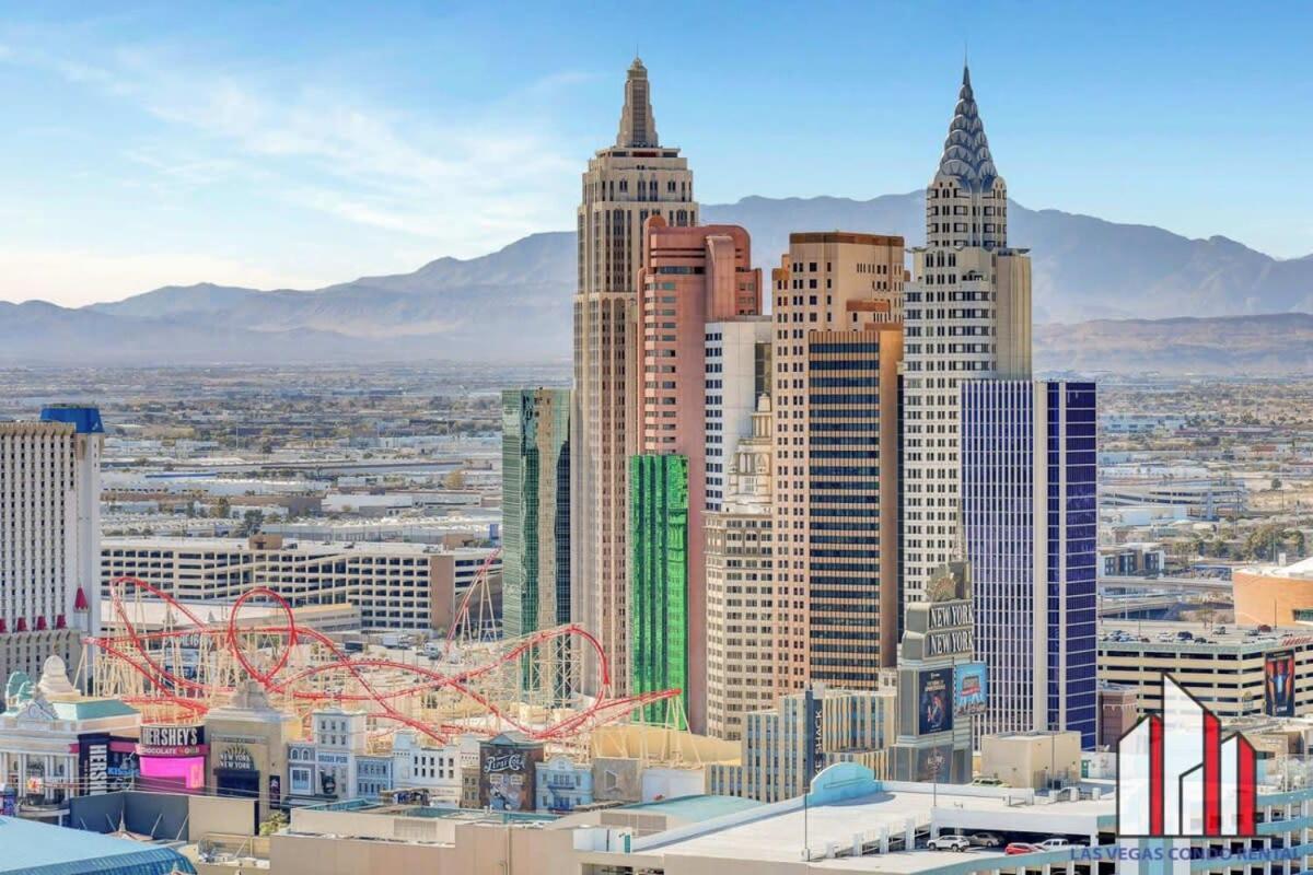 Mgm Signature-29-617 F1 Track & Strip View Balcony Las Vegas Kültér fotó